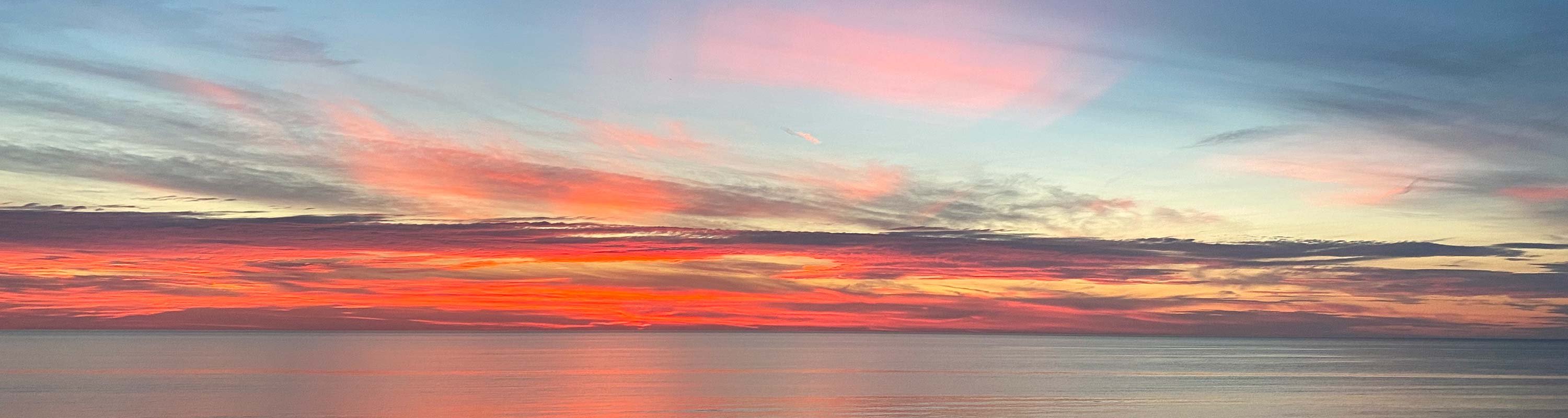 sunset over Lake Ontario